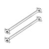 2Pcs Metal Upgrade Accessory Dog Bone Drive Shaft for WLtoys A959 A969 A979 RC Car