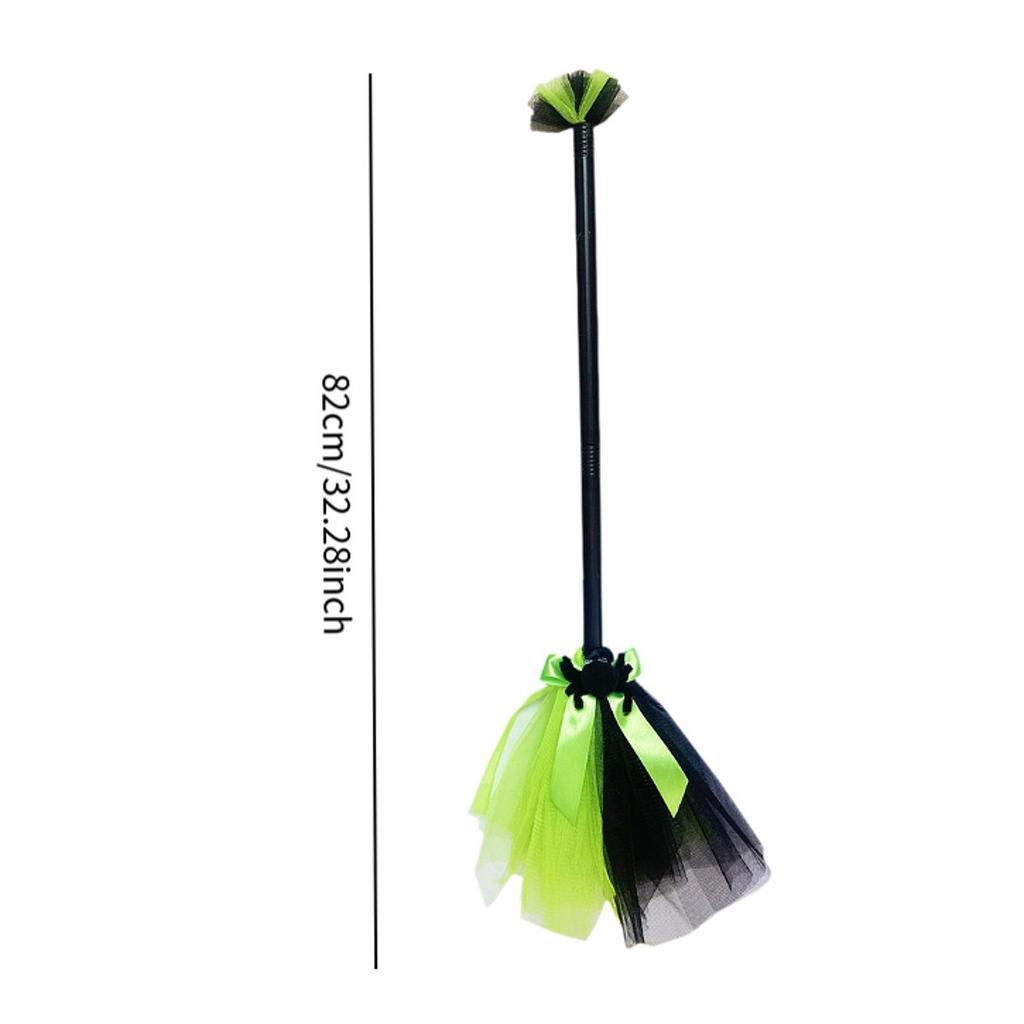 Kids Broom Cosplay Props Creative Portable Party Broomsticks for Dance Party Fancy Dress Theme Party Girls Masquerade Show
