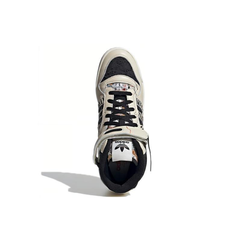adidas Оригинальные кроссовки унисекс Forum Mid кремово-'белые черные' GX3957