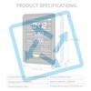 5 In 1 Carbon Dioxide Detector Digital Display TVOC Detector USB Rechargeable CO 2 Air Quality Monitor for Home Office