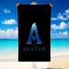 Quick Dry Beach Towel Avatar Pattern, Lightweight Absorbent Towel for Pool Beach Vacation Use
