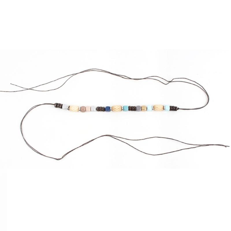 Unisex Hat Belts Stone for Travel Photography Props Handmade Belt Hat Bands