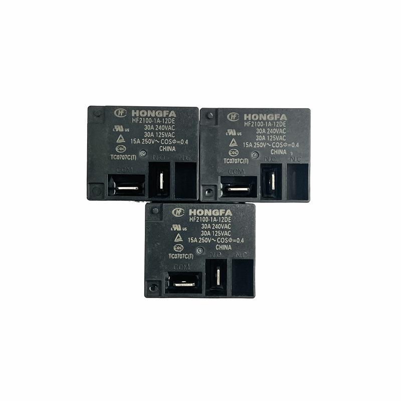 HF2100-1A-12DE 30A 4-Pin Normally Open Relay, In Stock