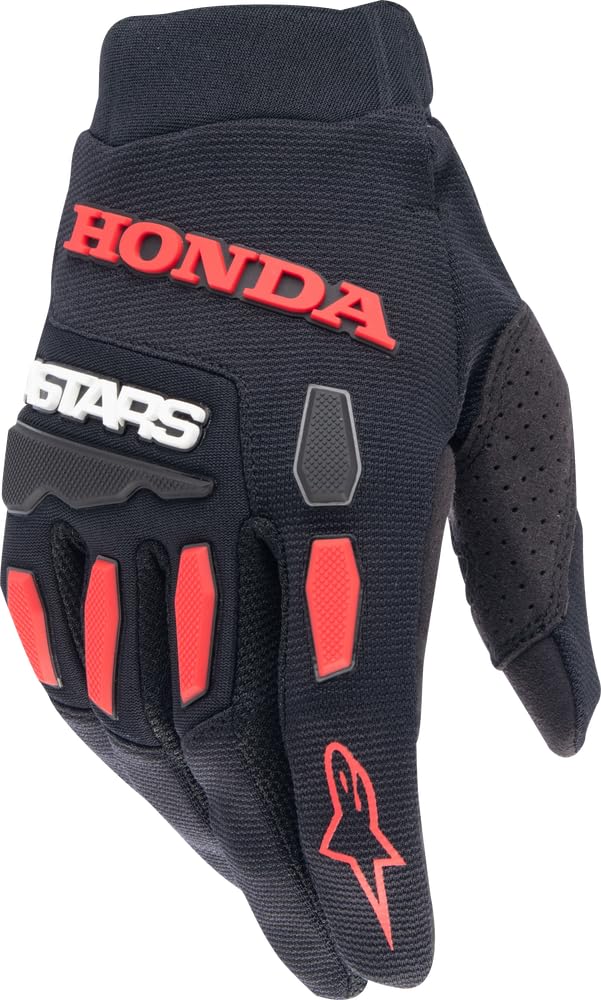 

Перчатки Alpinestars Honda Full Bore красные XL 3563823-1303-XL черные/яркие