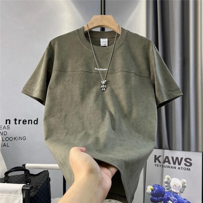 Herr Tie-Dye Kortärmad T-shirt Casual Streetwear T-shirt Med