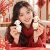 Cute Resin Sheep Figurine Handmade Sheep Ornament Durable Animal Figurines  Chinese New Year Gift