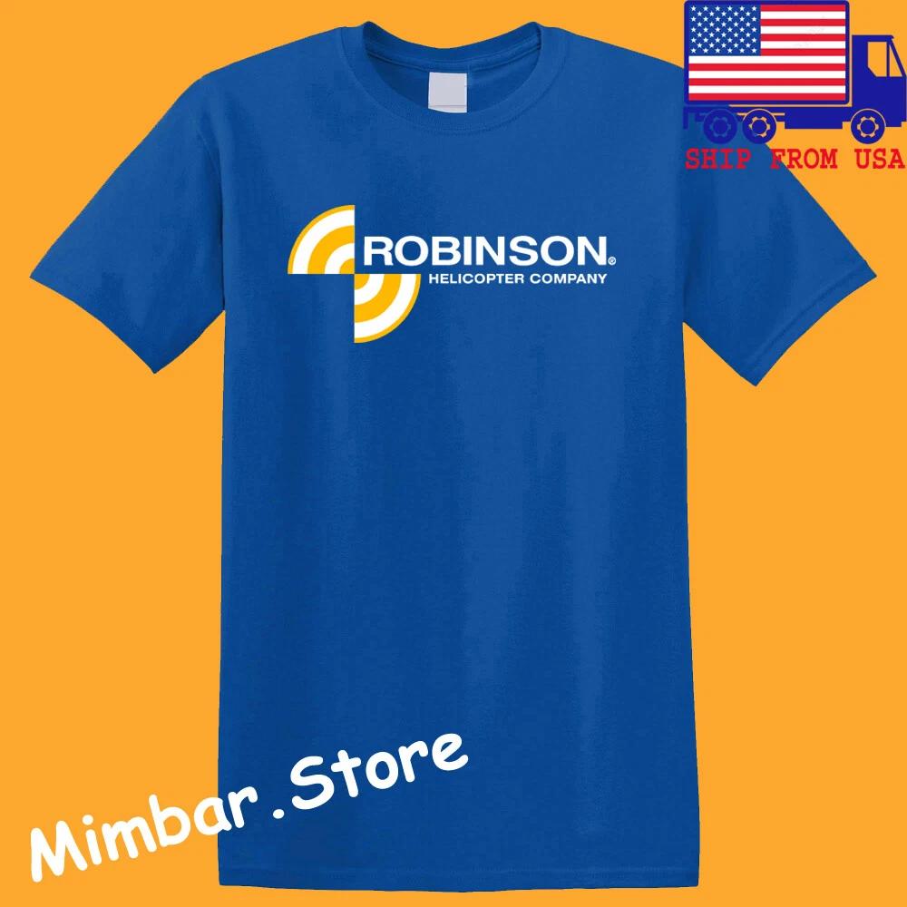 Robinson Helicopter Company Men s Blue Size S-5XL XL