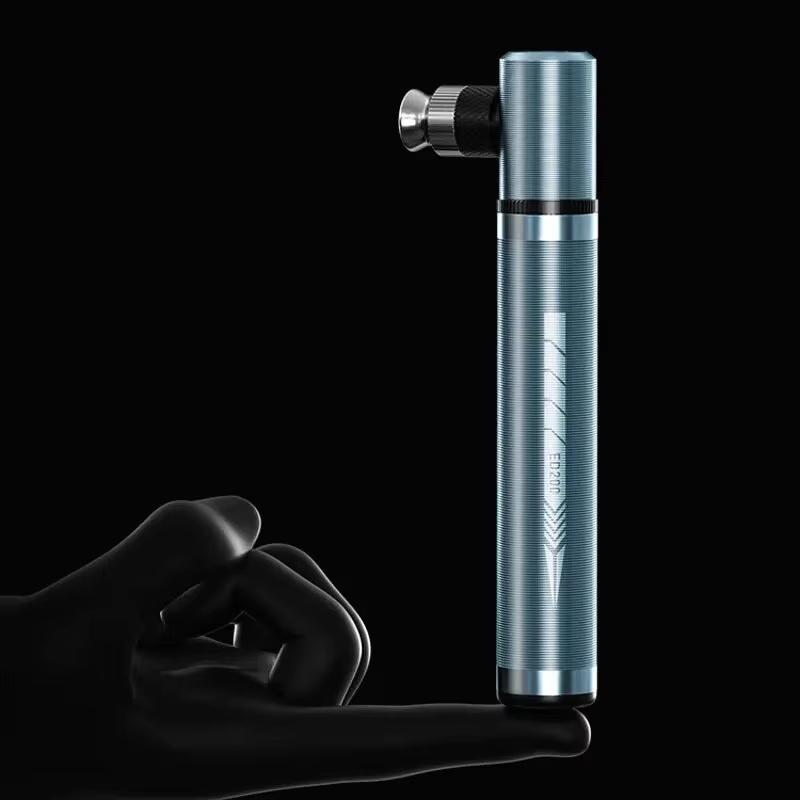 Mini Bicycle Pump Aluminum Alloy Cportable Hand Air Pump Ball Tire Pump Outdoor Bike Accessories Electric Cycling Scooter Road
