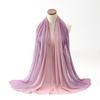 Long Headscarf Chiffon Wraps Shawl Breathable Ethnic Style Scarf  Women