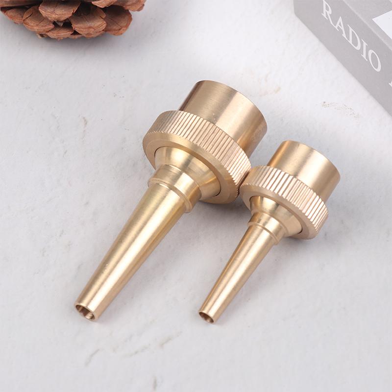 1/2" 3/4" 1" Female Thread Copper Straight Jet Fountain Nozzle Adjustable Water Fountain Garden Park Radial Water Column