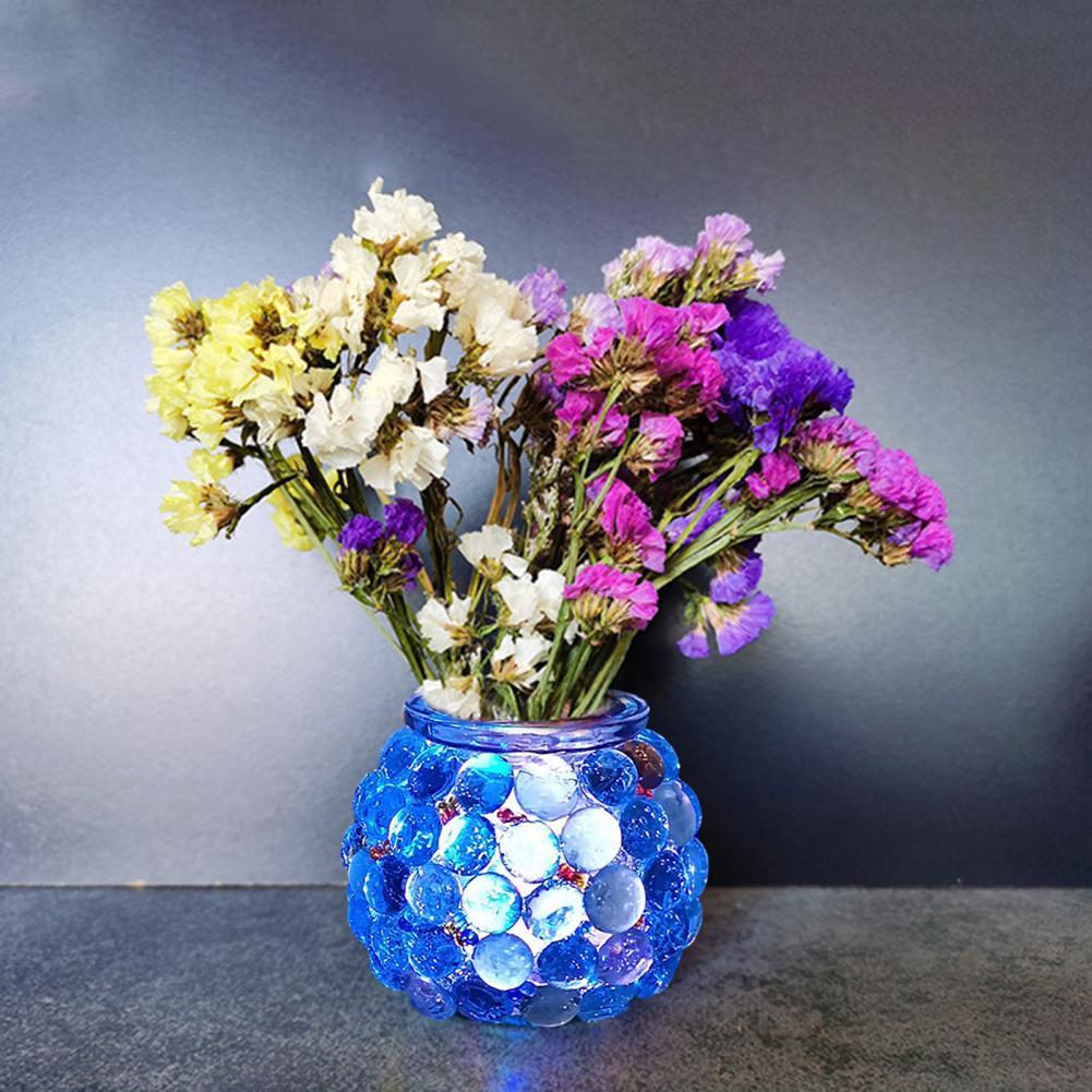 Gjør-det-selv-mosaikk-lysestakesett Finmotorikkutvikling Barnhåndverksmateriale Håndlaget pedagogiske leker til foreldre og barn