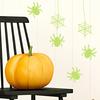 Self Adhesive Spooky Room Accents Glow In The Dark Halloween Stickers, Scary Spider And Web Luminous DIY Haunted House Layout Supplies Wall