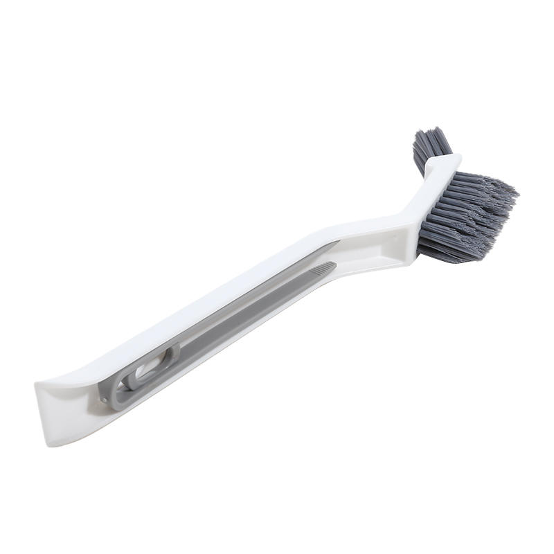 Multifunctional Hard Bristle Crevice Cleaning Brush Corner Window Gap Cleaning Brushes Tools for Kitchen Bathroom Household Use