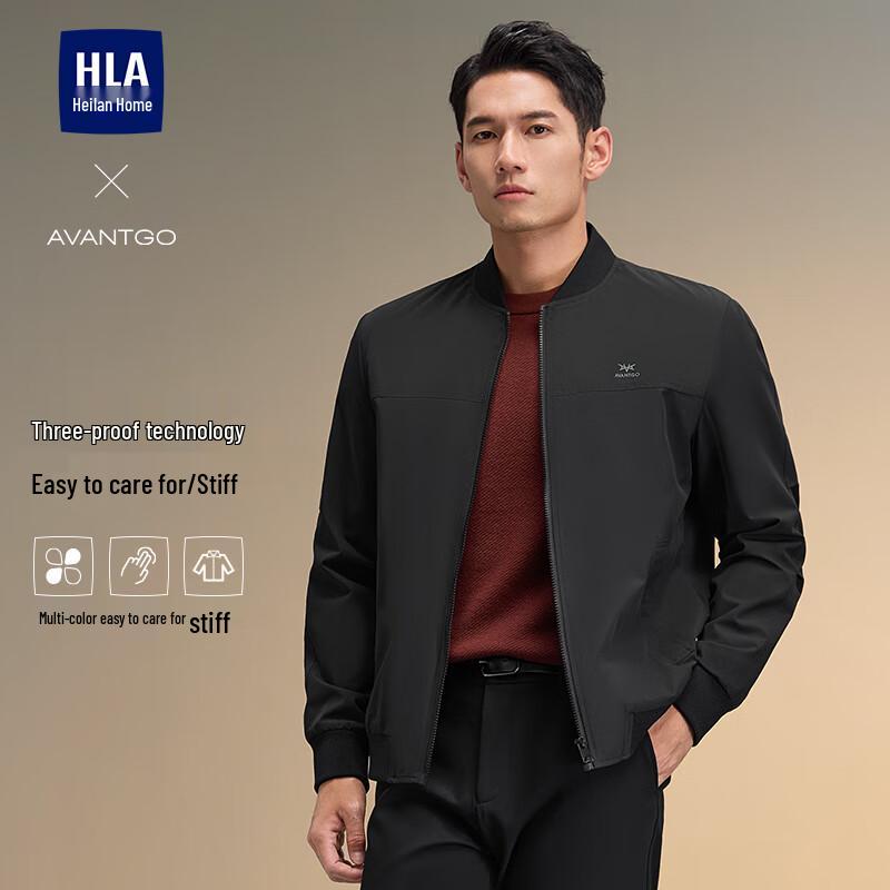 

HLA Men s Classic Three-Proof Casual Jacket XL