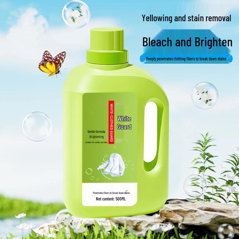 Baiyi Weishi Stain Remover: Powerful Stain Removal, Whitening, & Color-Safe Bleach Laundry Detergent.