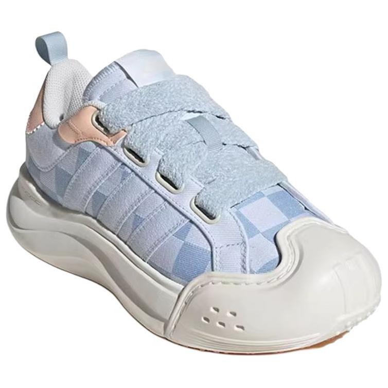 Adidas Maxxcourt Comfortable Versatile Non-Slip Durable Low-Top Lifestyle Casual Shoes Women Casual Shoes Blue JR8353