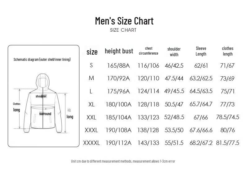 Camel Men's 3-in-1 Outdoor Jacket A9W214119AX