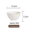 ZISIZ Kiln-Glazed Ceramic Chrysanthemum Strainer Bowl