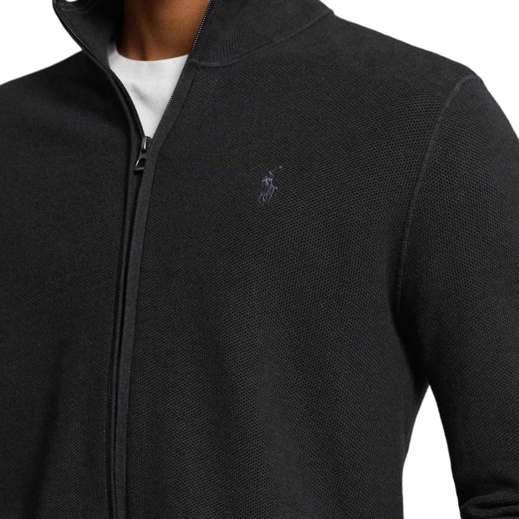 Polo Ralph Lauren FW25 Ribbed Half-Zip Cotton Long Sleeve Knit Sweater Men sweater 710P07395-003