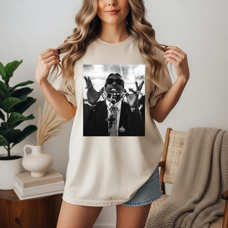 2026 Summer Fashion Trendy Tee ASAP Rocky Graphic T-shirt, 90s Hip Hop Tour Tee, Vintage Rap Artist Shirt, Unisex , Music Lover Gift
