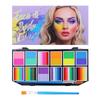 Face Paint Kit 12 Colors Water-Based Non-Toxic Washable Easter Face Paint Palette for Kids Party Halloween Cosplay