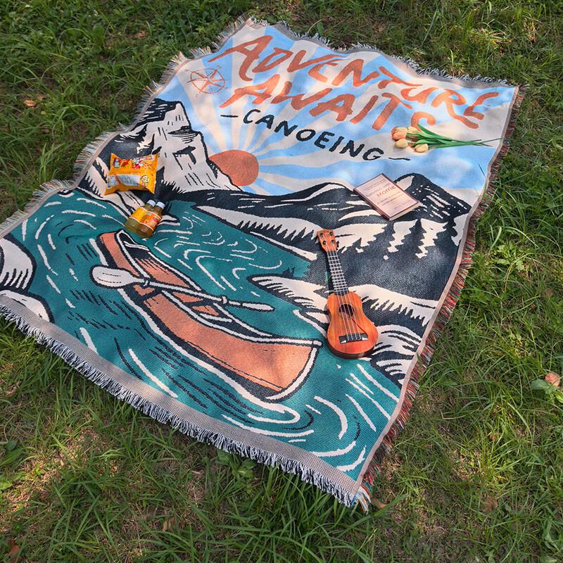 NuFeng Outdoor Camping Picnic Blanket 180x130 cm