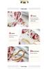 Conjunto de Xícaras de Café e Chá em Porcelana de Osso Estilo Europeu com Pires
