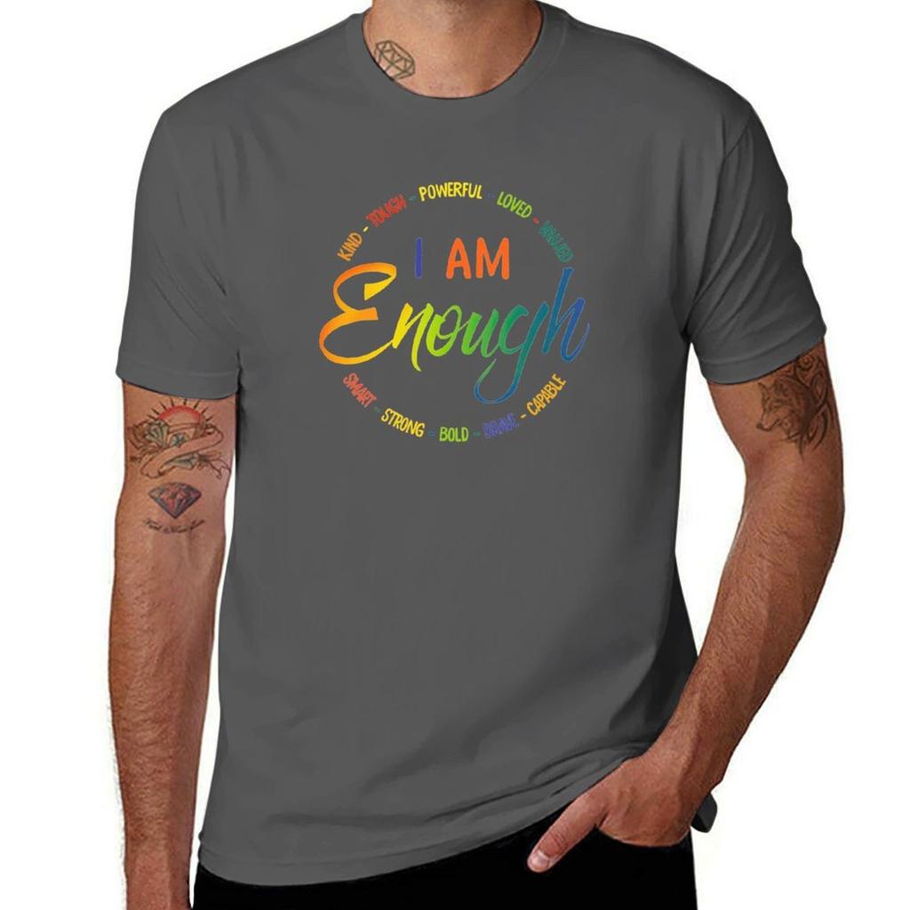 I Am Enough Kind Tough Powerful Loved Valued Tshirt Uv Sun Protection Tee Shirt