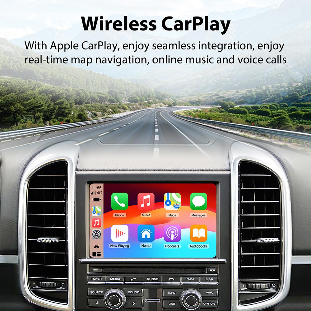 Wireless Carplay Module Android Auto Adapter For PCM3.1 PCM 4.0 Porsche Panamera Cayenne Macan Cayman Boxster 911 991 718