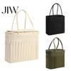 Portable Sewing Kit Holder Canvas Knitting Bag, with Multiple Pockets And Yarn Holes, Storage Organizer for Large Capacity Crochet Organizer,