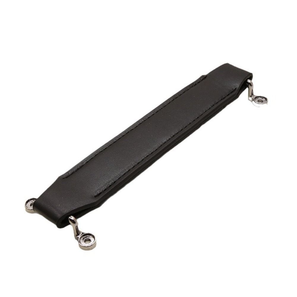 Brown Stool Pull Handle PU Cabinet Pulls Nordic Leather Handle Suitcase