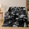 Klassisches L-Linkin Park Zeichen Rockband Kunst Flanelldecke, Gemütliche Weiche Überwurfdecke für Zuhause Schlafzimmer Bett Sofa Picknick Abdeckung Geschenk Kind