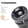 Universal Wrench Adapter Socket Ratchet Torque Wrench Adapter 1/2 Inch Square To 1/4 Inch Hex Ratchet Socket Converter 2026
