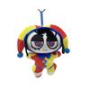 17cm L'incredibile Pomni Bambola di Cotone Portachiavi Peluche Adorabile Decorazione per Zaino da Circo Regalo Sorpresa per Bambine Bambini