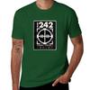 Dès Front 242 Pour T-Shirt Custom Shirt Korean Fashion Graphic T Shirts Street Wear Vintage T Shirt Men