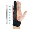 Finger Splint Support Brace Pain Relief Trigger Fixing Straightener Corrector