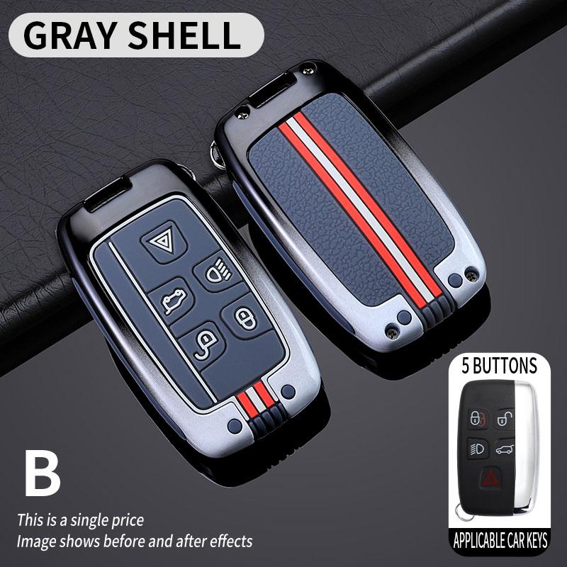 

Чехол для автомобильного ключа из цинкового сплава, держатель для брелока для Land Rover Range Rover Discovery 5 Sport, для JAGUAR XE XF XJ F PACE, аксессуары