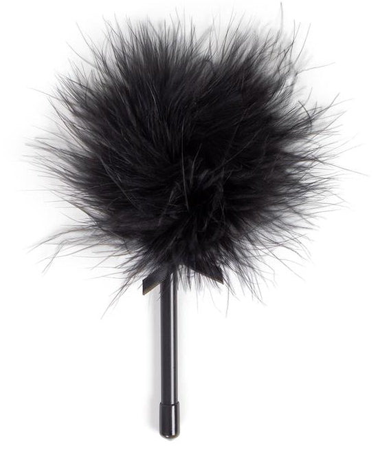 Plumeau Secret Marabou 20cm Noir - Secret Play - Fouets, Cravaches & Plumeaux