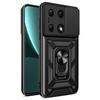 For Xiaomi Redmi Note 13 Pro 4G/Poco M6 Pro 4G Phone Case Slide Lens Guard Bump Proof PC+TPU Shell