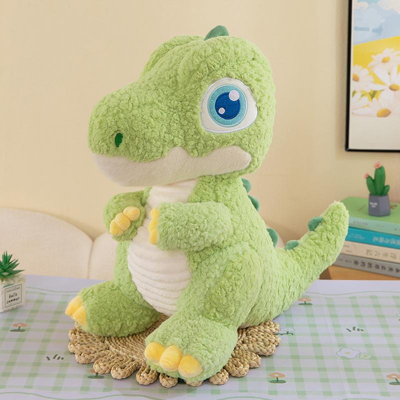 Big Eyed Dinosaur Plush Toy Tyrannosaurus Rex Doll Children's Pillow Soothing Doll Grabbing Machine Doll
