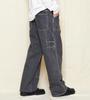 Lee Double Knee Wide Painter Denim Dark Size XL Men's Pants, Gray,