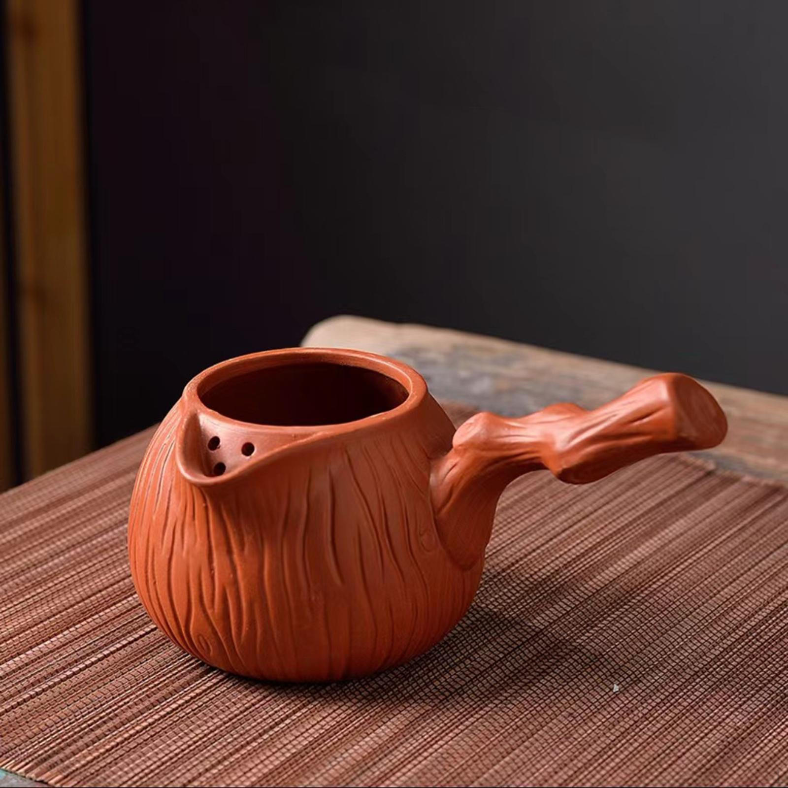 

Керамический заварочный чайник для листового чая с термостойкой ручкой Red