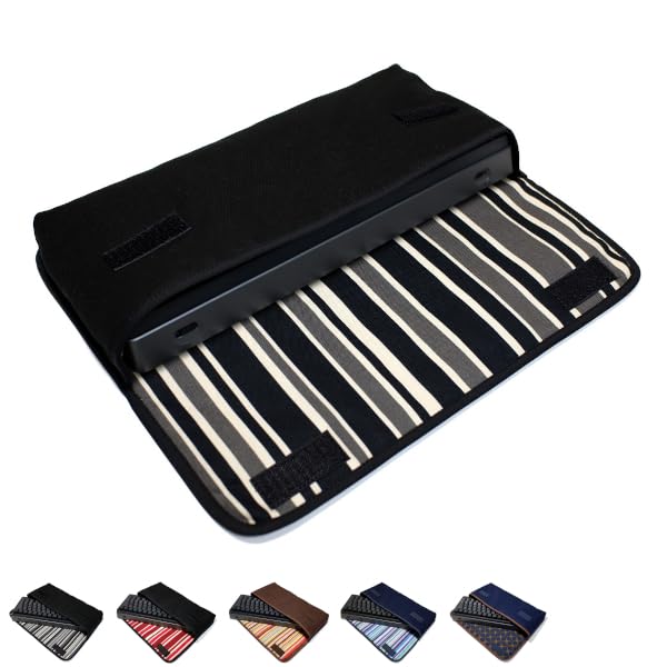 

suono HHKB Studio Case (Black Carbon Stripe) Handmade in Japan Keyboard Case Cover