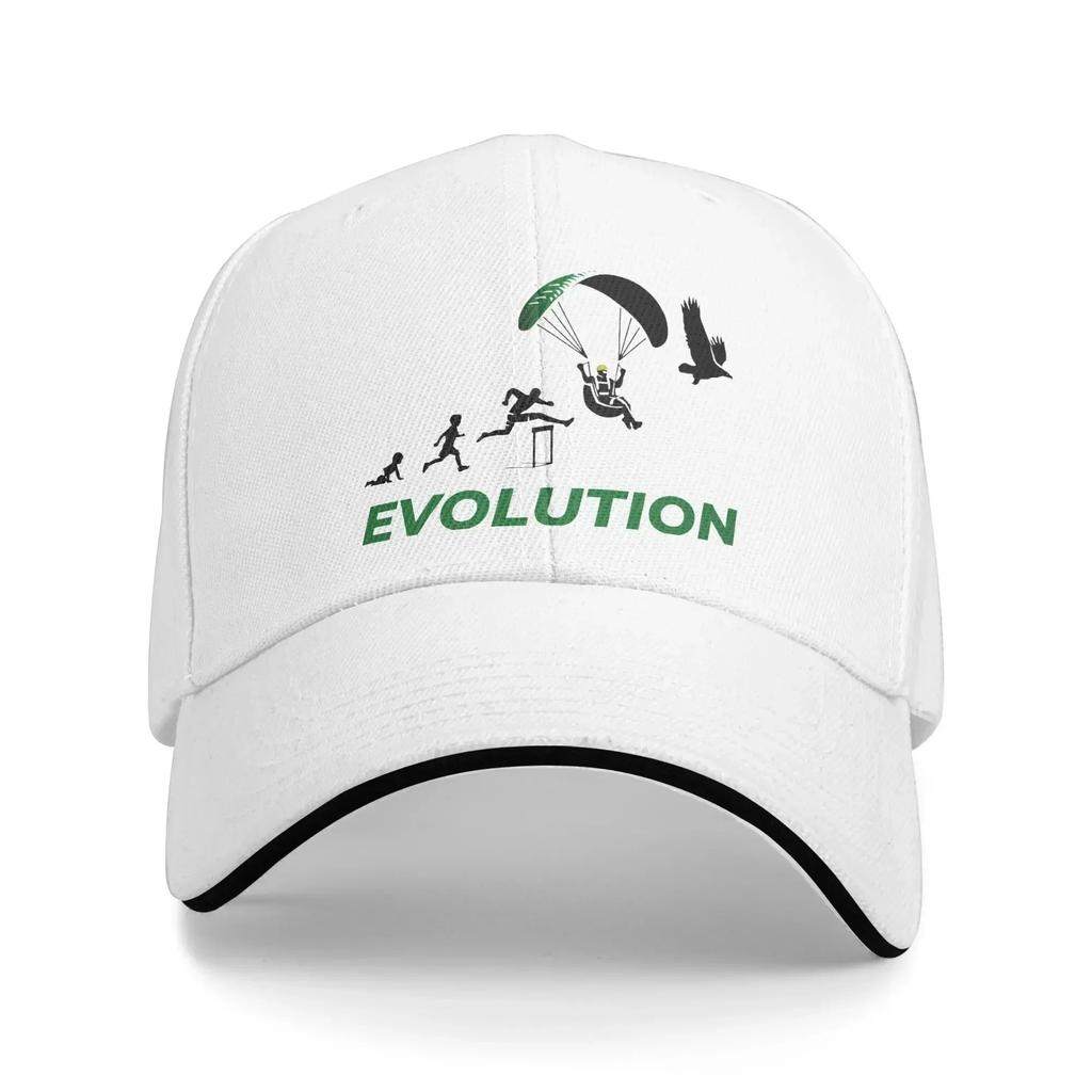 Eat Sleep Fly Paraglider T Shirts for Men Cool Paragliding Sandwich Hat Hats Sports Cap Breathable Snapback Caps Baseball Cap