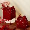 Bridesmaid Handbag Gift: Wedding Favor Red Envelope Candy Box