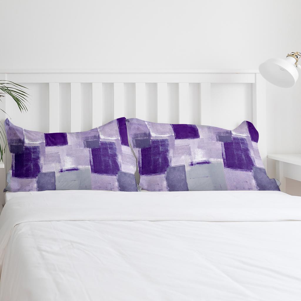 Coral Watercolor Gradient Mottled Retro Comfortable Household Goods Bedroom Bed Luxury Duvet Cover 2/3/4 Pieces