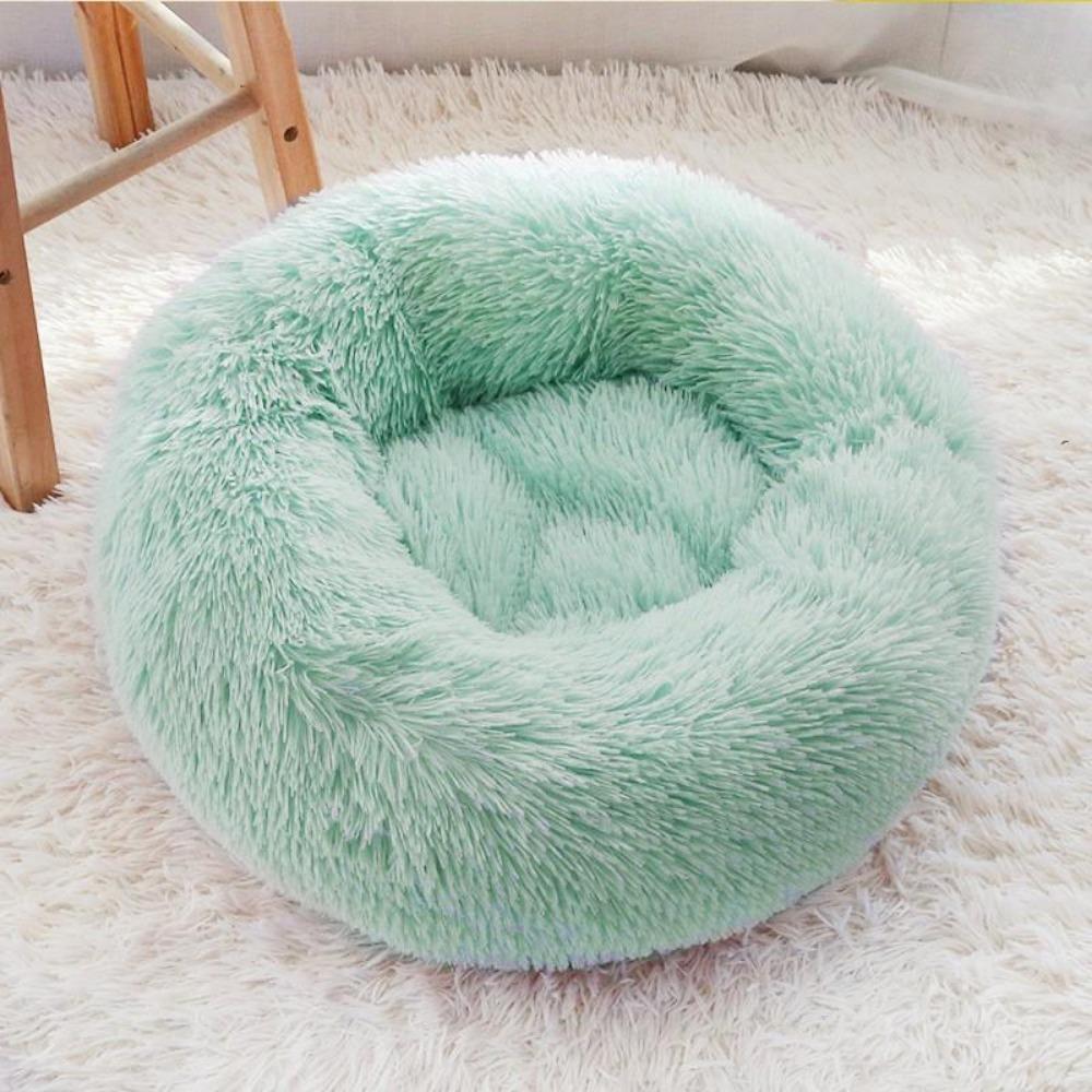 

Кровать для собак, удобная, пончик, круглая собачья будка, ультрамягкая моющаяся подушка для собак и кошек, зимний теплый диван, продажа S