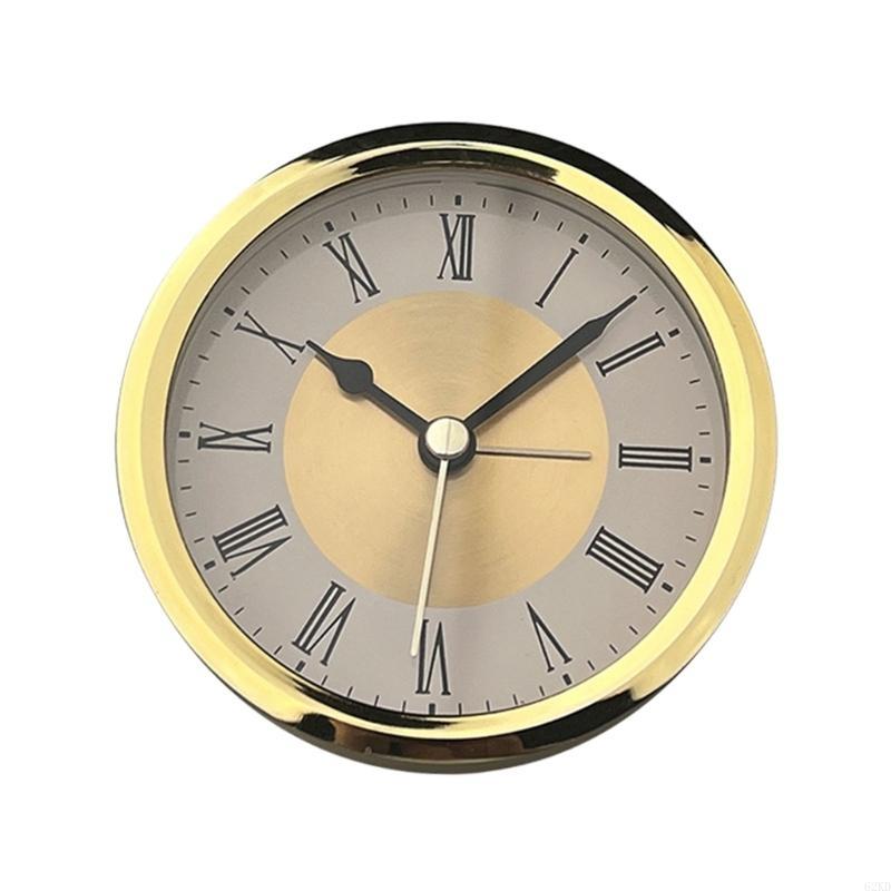 62KD Simple Installation Quartzs Alarm Clock Insert 3.5Inch Roman Numerals Insert