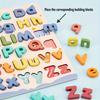 Children's Wooden Alphabet Puzzle Board Development Educational Toy