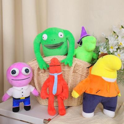 Smiling Friends Pan. Plyšová hračka žába Měkké plyšové zvířátko Kreslená Sběratelský dárek k narozeninám pro děti 10 palců